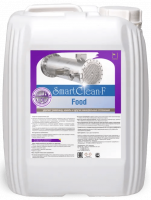 Полное описание:<br>
<p>
	 Название: SmartClean-Food
</p>
<p>
	 ТУ 2383-010-67017122-2015
</p>
 Производитель: ООО&nbsp;«Новохим» (г.Томск)&nbsp; &nbsp;&nbsp;<br>
 <br>
 Назначение продукта<br>
<p>
	 Средство предназначено для:
</p>
<p>
</p>
<ul type="disc">
	<li>Для очистки от минеральных отложений систем горячего и холодного водоснабжения, систем питьевого водоснабжения, систем с прямым разбором воды;</li>
	<li>Удаления минеральных отложений (накипи, ржавчины и др.) с внутренних и наружных поверхностей бытового теплообменного и теплотехнического оборудования (котлов, бойлеров, водонагревателей и др.);</li>
	<li>Очистки от минеральных отложений металлических и др. поверхностей.</li>
</ul>
 <br>
 Описание продукта<br>
<p>
	 Проблема солеотложения на внутренних поверхностях теплотехнического оборудования напрямую связанна с вопросами энергоэффективности. Достаточно вспомнить, что отложения в котлах и теплообменника толщиной в 1 мм. приводят к перерасходу топлива в среднем на 6-8%. В тех же случаях, когда нет возможности осуществить качественную водоподготовку толщина накипи может достигать 4-6 мм., что приводит к перерасходу топлива уже на 35-50%. Если все это перевести на язык денег, то финансовые потери компаний могут составлять десятки, а, то и сотни миллионов рублей.&nbsp;
</p>
<ul type="disc">
	<li>Благодаря&nbsp;уникальному&nbsp;составу&nbsp;SmartCLean-Food действует на&nbsp;весь&nbsp;комплекс сложносоставных неорганических отложений. Отложения переходят в растворимое состояние, и отсутствует риск засорения оборудования или системы нерастворимым остатком;</li>
	<li>Средство имеет&nbsp;минимальную коррозирующую способность; не разъедает&nbsp;обрабатываемую поверхность и&nbsp;не разрушает&nbsp;прокладки, уплотнители, детали узлов, сварные швы, при этом&nbsp;показывает высокую эффективность&nbsp;удаления отложений и защиту металла от коррозии;</li>
	<li>SmartClean-Food позволяет проводить&nbsp;эффективную очистку&nbsp;за 6-8 часов без разбора оборудования, что делает возможным проведение очистки и в зимнее время года, что особенно важно, если необходимо привести объект в рабочее состояние в&nbsp;кратчайшие сроки;</li>
	<li>Применение&nbsp;SmartClean-Food позволяет&nbsp;существенно продлить срок&nbsp;службы систем горячего и холодного водоснабжения, систем питьевого водоснабжения, систем с прямым разбором воды, соответственно,&nbsp;сократить затраты&nbsp;на его замену;</li>
	<li>Средство поставляется в виде концентрата и разбавляется водой в больших пропорциях.</li>
</ul>
<p>
</p>
<p>
	 Продукт соответствует единым санитарно - эпидемиологическим и гигиеническим требованиям к продукции (товарам), подлежащей санитарно - эпидемиологическому контролю.
</p>
<p>
	 Свидетельство о государственной регистрации № RU.70.TC.08.015.E.00000.3.04.16
</p>
 Дозировка<br>
 Концентрат подлежит разбавлению с водой в соотношении 1:5 – 1:15 в зависимости от количества и типа отложений.<br>
 Характеристики<br>
<ul>
	 Внешний вид<br>
	 Жидкость от светло-желтого до темно-желтого цвета<br>
	<br>
	 Скорость коррозии ст3 в растворе средства 1:5 (16,7%) при 20°С, г/м2ч<br>
	 не более 0,2<br>
	<br>
	 Плотность при 20°С, кг/дм3<br>
	 1,000-1,200<br>
 <br>
	 Упаковка<br>
	 пластиковые емкости 5, 10, 20, 200 л.<br>
 <br>
</ul>
 Безопасность продукции<br>
 Продукт относится к 4 классу опасности по ГОСТ 12.1.007 (веществам малоопасным). Может быть вредно при проглатывании.<br>
 <br>
 Работа со средством должна осуществляться только в хорошо проветриваемых помещениях, с применением средств индивидуальной защиты.<br> в Туле