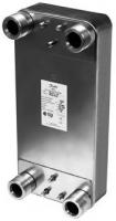 Основные параметры&nbsp;Теплообменник Danfoss XB 61
<ul>
	<li><label>Теплоноситель</label>Вода, Гликолевый раствор c концентрацией до 50%</li>
	<li><label>Материал пластины</label>AISI 316L</li>
	<li><label>Тип пластины</label>Н, M, L</li>
	<li><label>Рабочая температура, °C</label>-10...180</li>
</ul>
 <br>
 Технические данные
<ul>
	<li><label>Макс. рабочее давление, бар</label>25</li>
</ul>
 <br>
 Монтаж
<ul>
	<li><label>Резьба</label>G 2" A</li>
	<li><label>Присоединение</label>Резьбовое</li>
</ul>
 <br>
<ul>
	<li><label>Срок эксплуатации</label>не менее 10 лет</li>
	<li><label>Площадь 1 пластины, м2</label>0.117</li>
	<li><label>Макс. площадь теплообмена, м2</label>23.17</li>
	<li><label>Макс. кол-во пластин, шт</label>200</li>
</ul>
 <br>
<table>
<tbody>
<tr>
	<td>
		 Модель теплообменника
	</td>
	<td>
		 A, мм
	</td>
	<td>
		 Площадь<br>
		 теплообмена, м2
	</td>
	<td>
		 Вес, кг
	</td>
</tr>
<tr>
	<td>
		 XB61H
	</td>
	<td>
		 1,44 x Np + 12
	</td>
	<td>
		 0,117 x Np - 0,23
	</td>
	<td>
		 0,3 x Np + 9
	</td>
</tr>
<tr>
	<td>
		 XB61M
	</td>
	<td>
		 1,74 x Np + 12
	</td>
	<td>
		 0,117 x Np - 0,23
	</td>
	<td>
		 0,3 x Np + 9
	</td>
</tr>
<tr>
	<td>
		 XB61L
	</td>
	<td>
		 2,24 x Np + 12
	</td>
	<td>
		 0,117 x Np - 0,23
	</td>
	<td>
		 0,3 x Np + 9
	</td>
</tr>
</tbody>
</table>
<p>
	 *Np - количество пластин
</p>
<p>
</p>
 <br>
<h2>Комплект поставки</h2>
<p>
	 В комплект поставки теплообменного аппарата Danfoss XB 61 входит:
</p>
<ul>
	<li>Теплообменник, в собранном виде</li>
	<li>Паспорт</li>
	<li>Руководство по эксплуатации</li>
</ul>
<h2>Стоимость пластинчатого теплообменника Danfoss XB 61</h2>
<p>
	 Цена на теплообменный аппарат Danfoss XB 61 рассчитывается&nbsp;индивидуально для конкретного объекта&nbsp;и зависит конструктивных особенностей теплообменника (типоразмер рамы, материал пластин и уплотнений) и параметров системы:
</p>
<ul>
	<li>Рабочее давление&nbsp;- влияет на толщину пластин и прижимных плит.</li>
	<li>Температурные графики&nbsp;- влияют на материал уплотнений, размер теплообменника (кол-во пластин).</li>
	<li>Тип среды&nbsp;- влияет на материал и толщину пластин, материал уплотнений.</li>
	<li>Потери давления&nbsp;- чем ниже потери, тем выше стоимость за счет больших габаритов пто.</li>
	<li>Запас поверхности на загрязнение&nbsp;- чем больше запас, тем дороже теплообменник, но и больше срок работы теплообменника без обслуживания.</li>
</ul>
 <br> в Туле