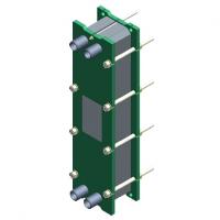 Пластинчатый теплообменник CLEVER CLH32M Основные параметры
<ul>
	<li><label>Теплоноситель</label>Вода, Гликоли</li>
	<li><label>Материал пластины</label>AISI 304, AISI 316</li>
	<li><label>Толщина пластины, мм</label>0.4, 0.5</li>
	<li><label>Рабочая температура, °C</label>0...150</li>
</ul>
 <br>
 Технические данные
<ul>
	<li><label>Макс. рабочее давление, бар</label>16</li>
</ul>
 <br>
 Материалы
<ul>
	<li><label>Материал уплотнения</label>EPDM, NBR (Nitril)</li>
</ul>
 <br>
 Теплообменники
<ul>
	<li><label>Диаметр присоединения</label>32</li>
	<li><label>Типоразмер ПТО</label>CLH32M</li>
</ul>
 <br>
 Монтаж
<ul>
	<li><label>Ширина без учета упаковки, мм</label>200</li>
	<li><label>Высота без учета упаковки, мм</label>755</li>
</ul>
 <br>
<ul>
	<li><label>Срок эксплуатации</label>не менее 10 лет</li>
	<li><label>Страна</label>Россия</li>
	<li><label>Макс. площадь теплообмена, м2</label>4.7</li>
	<li><label>Макс. кол-во пластин, шт</label>60</li>
</ul>
<h2>Габариты</h2>
<p>
	 CLH32S (Расчетное давление 1,0 МПа)
</p>
<table cellspacing="0">
<tbody>
<tr>
	<td>
		 Порт
	</td>
	<td>
		 № рамы
	</td>
	<td>
		 L, мм
	</td>
	<td>
		 L1, мм
	</td>
	<td>
		 Количество пластин, шт.
	</td>
	<td>
		 Поверхность теплообмена, м2
	</td>
	<td>
		 Масса, кг
	</td>
</tr>
<tr>
	<td rowspan="4">
		 &nbsp; &nbsp; Ду32
	</td>
	<td>
		 1
	</td>
	<td>
		 176
	</td>
	<td>
		 100
	</td>
	<td>
		 5 – 15
	</td>
	<td>
		 0,13 – 0,55
	</td>
	<td>
		 37 – 39
	</td>
</tr>
<tr>
	<td>
		 2
	</td>
	<td>
		 226
	</td>
	<td>
		 150
	</td>
	<td>
		 16 – 28
	</td>
	<td>
		 0,59 – 1,09
	</td>
	<td>
		 40 – 42
	</td>
</tr>
<tr>
	<td>
		 3
	</td>
	<td>
		 286
	</td>
	<td>
		 210
	</td>
	<td>
		 29 – 42
	</td>
	<td>
		 1,13 – 1,68
	</td>
	<td>
		 43 – 46
	</td>
</tr>
<tr>
	<td>
		 4
	</td>
	<td>
		 366
	</td>
	<td>
		 290
	</td>
	<td>
		 43 – 60
	</td>
	<td>
		 1,72 – 2,44
	</td>
	<td>
		 47 – 51
	</td>
</tr>
</tbody>
</table>
<p>
	 CLH32S (Расчетное давление 1,6 МПа)
</p>
<table cellspacing="0">
<tbody>
<tr>
	<td>
		 Порт
	</td>
	<td>
		 № рамы
	</td>
	<td>
		 L, мм
	</td>
	<td>
		 L1, мм
	</td>
	<td>
		 Количество пластин, шт.
	</td>
	<td>
		 Поверхность теплообмена, м2
	</td>
	<td>
		 Масса, кг
	</td>
</tr>
<tr>
	<td rowspan="4">
		 &nbsp; &nbsp; Ду32
	</td>
	<td>
		 1
	</td>
	<td>
		 176
	</td>
	<td>
		 100
	</td>
	<td>
		 5 – 15
	</td>
	<td>
		 0,13 – 0,55
	</td>
	<td>
		 37 – 39
	</td>
</tr>
<tr>
	<td>
		 2
	</td>
	<td>
		 226
	</td>
	<td>
		 150
	</td>
	<td>
		 16 – 28
	</td>
	<td>
		 0,59 – 1,09
	</td>
	<td>
		 40 – 42
	</td>
</tr>
<tr>
	<td>
		 3
	</td>
	<td>
		 286
	</td>
	<td>
		 210
	</td>
	<td>
		 29 – 42
	</td>
	<td>
		 1,13 – 1,68
	</td>
	<td>
		 43 – 46
	</td>
</tr>
<tr>
	<td>
		 4
	</td>
	<td>
		 366
	</td>
	<td>
		 290
	</td>
	<td>
		 43 – 60
	</td>
	<td>
		 1,72 – 2,44
	</td>
	<td>
		 47 – 51
	</td>
</tr>
</tbody>
</table>
 <br>
<h2>Комплект поставки</h2>
<ul>
	<li>Теплообменник в собранном виде</li>
	<li>Паспорт</li>
	<li>Руководство по эксплуатации</li>
</ul> в Туле