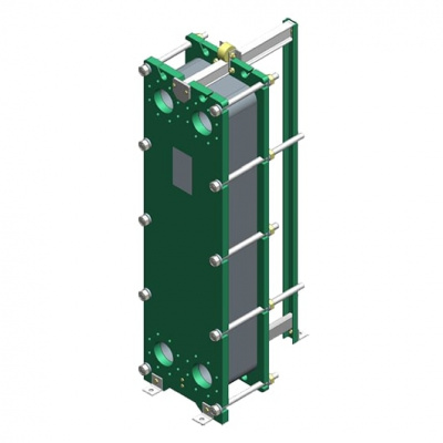 <span style="font-weight: 700;">Пластинчатый теплообменник CLEVER CLH150L Основные параметры</span>
<ul>
	<li><label>Теплоноситель</label>Вода, Гликоли</li>
	<li><label>Материал пластины</label>AISI 304, AISI 326</li>
	<li><label>Толщина пластины, мм</label>0.4, 0.5</li>
	<li><label>Рабочая температура, °C</label>0...150</li>
</ul>
 <br>
 <span style="font-weight: 700;">Технические данные</span>
<ul>
	<li><label>Макс. рабочее давление, бар</label>16</li>
</ul>
 <br>
 <span style="font-weight: 700;">Материалы</span>
<ul>
	<li><label>Материал уплотнения</label>EPDM, NBR (Nitril)</li>
</ul>
 <br>
 <span style="font-weight: 700;">Теплообменники</span>
<ul>
	<li><label>Диаметр присоединения</label>150</li>
	<li><label>Типоразмер ПТО</label>CLH150L</li>
</ul>
 <br>
 <span style="font-weight: 700;">Монтаж</span>
<ul>
	<li><label>Ширина без учета упаковки, мм</label>608</li>
	<li><label>Высота без учета упаковки, мм</label>2225</li>
</ul>
 <br>
<ul>
	<li><label>Срок эксплуатации</label>не менее 10 лет</li>
	<li><label>Страна</label>Россия</li>
	<li><label>Макс. площадь теплообмена, м2</label>201.48</li>
	<li><label>Макс. кол-во пластин, шт</label>221</li>
</ul>
 <br>
<p>
	 CLH150L (Расчетное давление 1,0 МПа)
</p>
<table cellspacing="0">
<tbody>
<tr>
	<td>
		 Порт
	</td>
	<td>
		 № рамы
	</td>
	<td>
		 L, мм
	</td>
	<td>
		 L1, мм
	</td>
	<td>
		 L2, мм
	</td>
	<td>
		 Количество пластин, шт.
	</td>
	<td>
		 Поверхность теплооб- мена, м2
	</td>
	<td>
		 Масса, кг
	</td>
</tr>
<tr>
	<td rowspan="5">
		 &nbsp; &nbsp; &nbsp; Ду150
	</td>
	<td>
		 1
	</td>
	<td>
		 805
	</td>
	<td>
		 745
	</td>
	<td>
		 600
	</td>
	<td>
		 11 – 45
	</td>
	<td>
		 8,28 – 39,56
	</td>
	<td>
		 982 – 1109
	</td>
</tr>
<tr>
	<td>
		 2
	</td>
	<td>
		 1005
	</td>
	<td>
		 945
	</td>
	<td>
		 800
	</td>
	<td>
		 46 – 91
	</td>
	<td>
		 40,48 – 81,88
	</td>
	<td>
		 1122 – 1291
	</td>
</tr>
<tr>
	<td>
		 3
	</td>
	<td>
		 1205
	</td>
	<td>
		 1145
	</td>
	<td>
		 1000
	</td>
	<td>
		 92 – 121
	</td>
	<td>
		 82,80 – 109,48
	</td>
	<td>
		 1313 – 1422
	</td>
</tr>
<tr>
	<td>
		 4
	</td>
	<td>
		 1505
	</td>
	<td>
		 1445
	</td>
	<td>
		 1300
	</td>
	<td>
		 122 – 169
	</td>
	<td>
		 110,40 – 153,64
	</td>
	<td>
		 1448 – 1624
	</td>
</tr>
<tr>
	<td>
		 5
	</td>
	<td>
		 1705
	</td>
	<td>
		 1645
	</td>
	<td>
		 1500
	</td>
	<td>
		 170 – 221
	</td>
	<td>
		 154,56 – 201,48
	</td>
	<td>
		 1737 – 1928
	</td>
</tr>
</tbody>
</table>
<p>
	 CLH150L (Расчетное давление 1,6 МПа)
</p>
<table cellspacing="0">
<tbody>
<tr>
	<td>
		 Порт
	</td>
	<td>
		 № рамы
	</td>
	<td>
		 L, мм
	</td>
	<td>
		 L1, мм
	</td>
	<td>
		 L2, мм
	</td>
	<td>
		 Количество пластин, шт.
	</td>
	<td>
		 Поверхность теплооб- мена, м2
	</td>
	<td>
		 Масса, кг
	</td>
</tr>
<tr>
	<td rowspan="5">
		 &nbsp; &nbsp; &nbsp; Ду150
	</td>
	<td>
		 1
	</td>
	<td>
		 815
	</td>
	<td>
		 755
	</td>
	<td>
		 600
	</td>
	<td>
		 11 – 45
	</td>
	<td>
		 8,28 – 39,56
	</td>
	<td>
		 1071 – 1198
	</td>
</tr>
<tr>
	<td>
		 2
	</td>
	<td>
		 1015
	</td>
	<td>
		 955
	</td>
	<td>
		 800
	</td>
	<td>
		 46 – 91
	</td>
	<td>
		 40,48 – 81,88
	</td>
	<td>
		 1219 – 1387
	</td>
</tr>
<tr>
	<td>
		 3
	</td>
	<td>
		 1215
	</td>
	<td>
		 1155
	</td>
	<td>
		 1000
	</td>
	<td>
		 92 – 121
	</td>
	<td>
		 82,80 – 109,48
	</td>
	<td>
		 1402 – 1510
	</td>
</tr>
<tr>
	<td>
		 4
	</td>
	<td>
		 1515
	</td>
	<td>
		 1455
	</td>
	<td>
		 1300
	</td>
	<td>
		 122 – 169
	</td>
	<td>
		 110,40 – 153,64
	</td>
	<td>
		 1537 – 1713
	</td>
</tr>
<tr>
	<td>
		 5
	</td>
	<td>
		 1715
	</td>
	<td>
		 1655
	</td>
	<td>
		 1500
	</td>
	<td>
		 170 – 221
	</td>
	<td>
		 154,56 – 201,48
	</td>
	<td>
		 1833 – 2024
	</td>
</tr>
</tbody>
</table>
 <br>
<h2>Комплект поставки</h2>
<ul>
	<li>Теплообменник в собранном виде</li>
	<li>Паспорт</li>
	<li>Руководство по эксплуатации</li>
</ul>